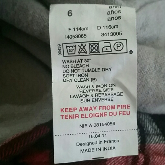 Boys Plaid Button-Down - Picture 7 of 7